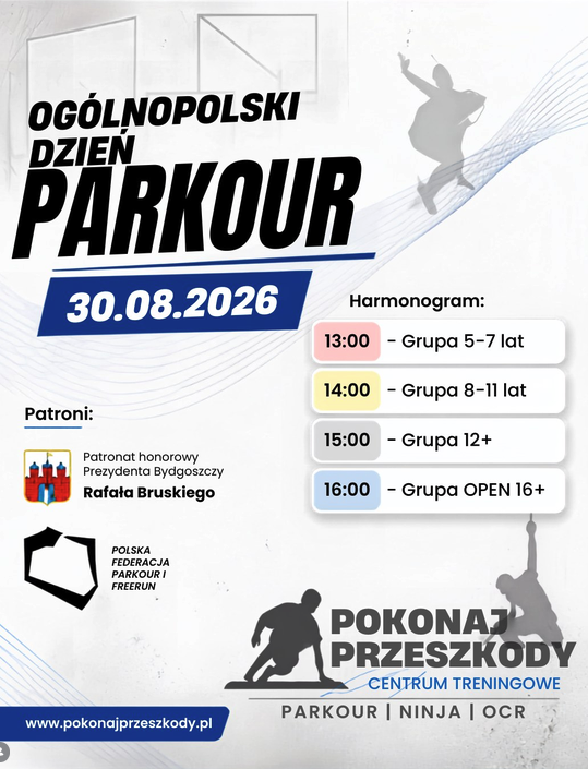 Ogólnopolski Weekend Parkour – Bydgoszcz